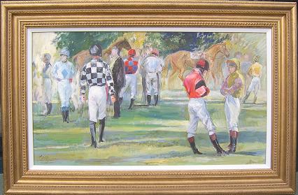 CONTEMPORARY EQUESTRIAN PAINTINGS